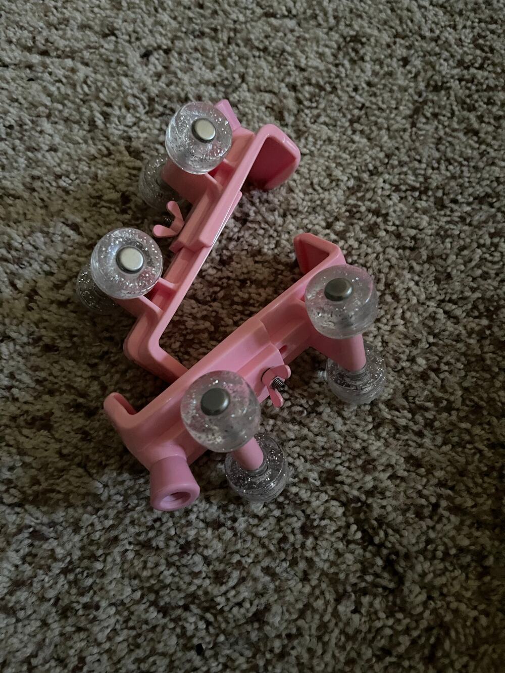 Build a Bear pink roller skates